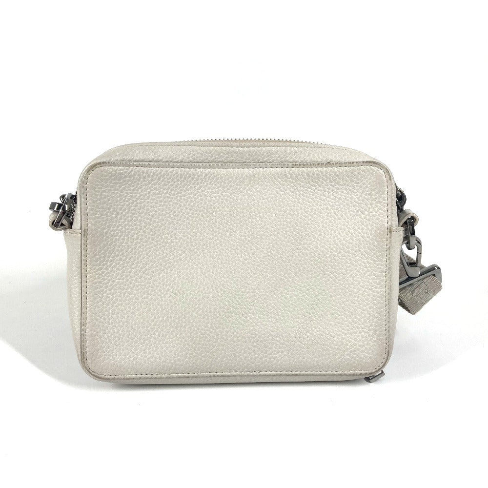 Dior Shoulder Bag Ivorytype Leather Logo