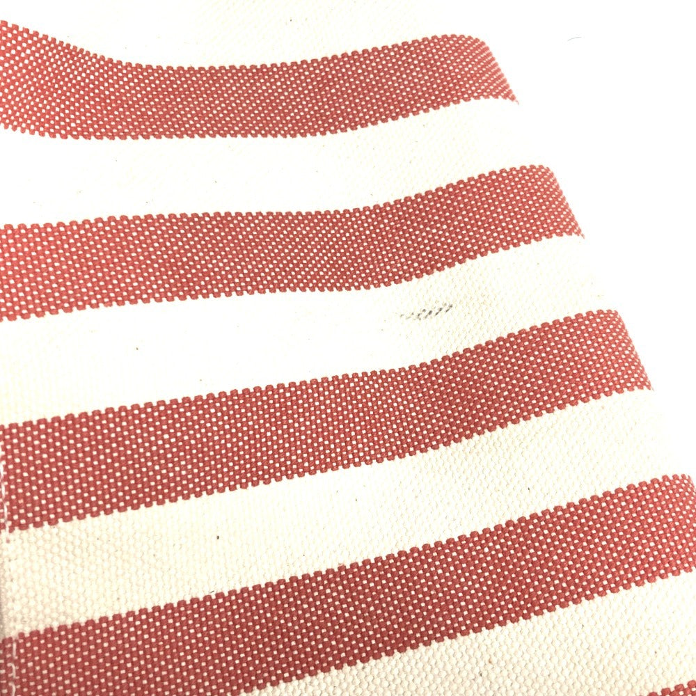With Porch Cannes Gm Cannes Gm Stripe Canvas Red Travel Bag