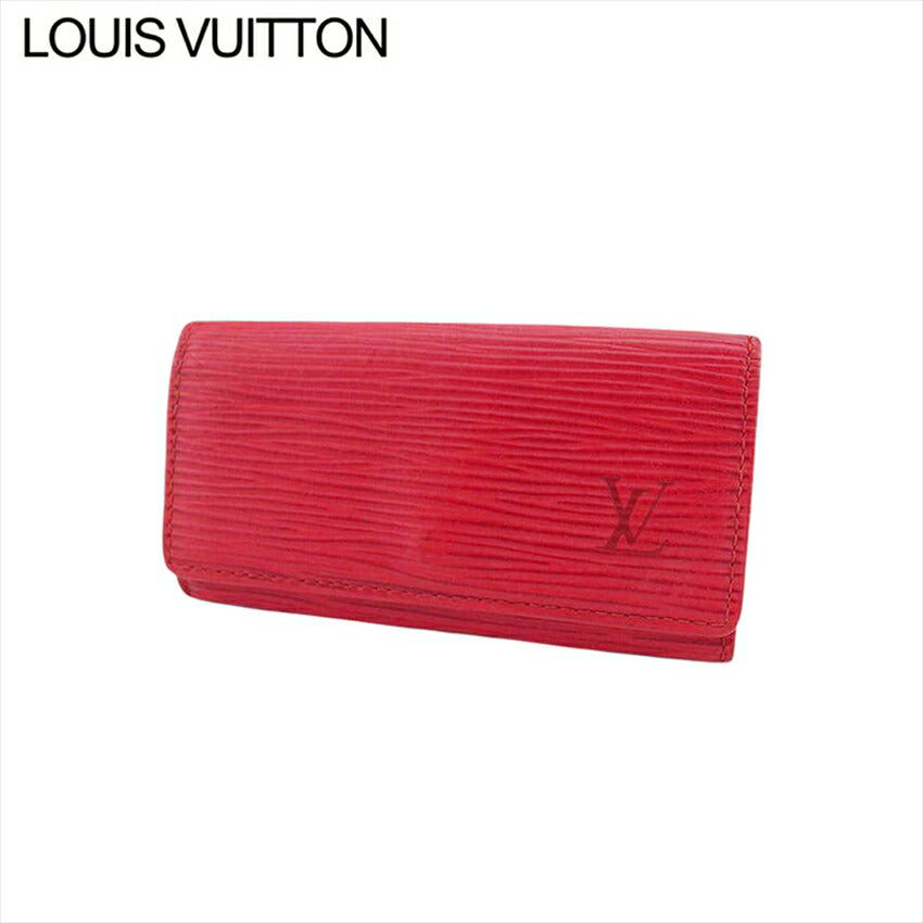 Louis Vuitton Key holder M63827 Castilian Red Key Chain