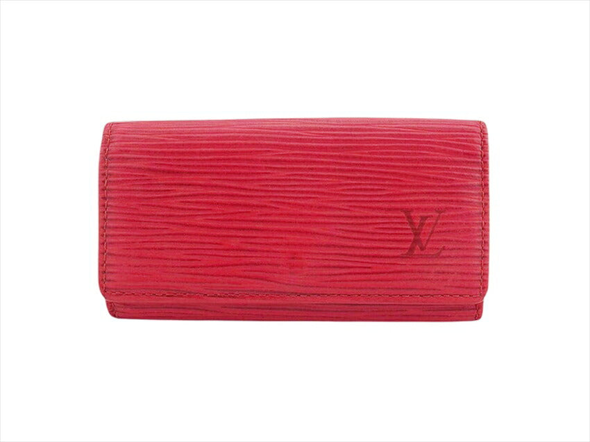 Louis Vuitton Key holder M63827 Castilian Red Key Chain