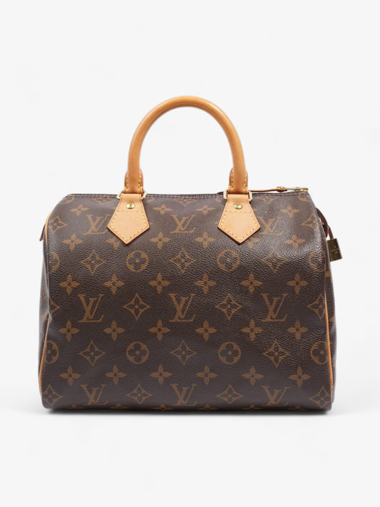 Louis Vuitton Speedy Coated 25 Monogram Canvas Coated Canvas Apparel Canvas 28