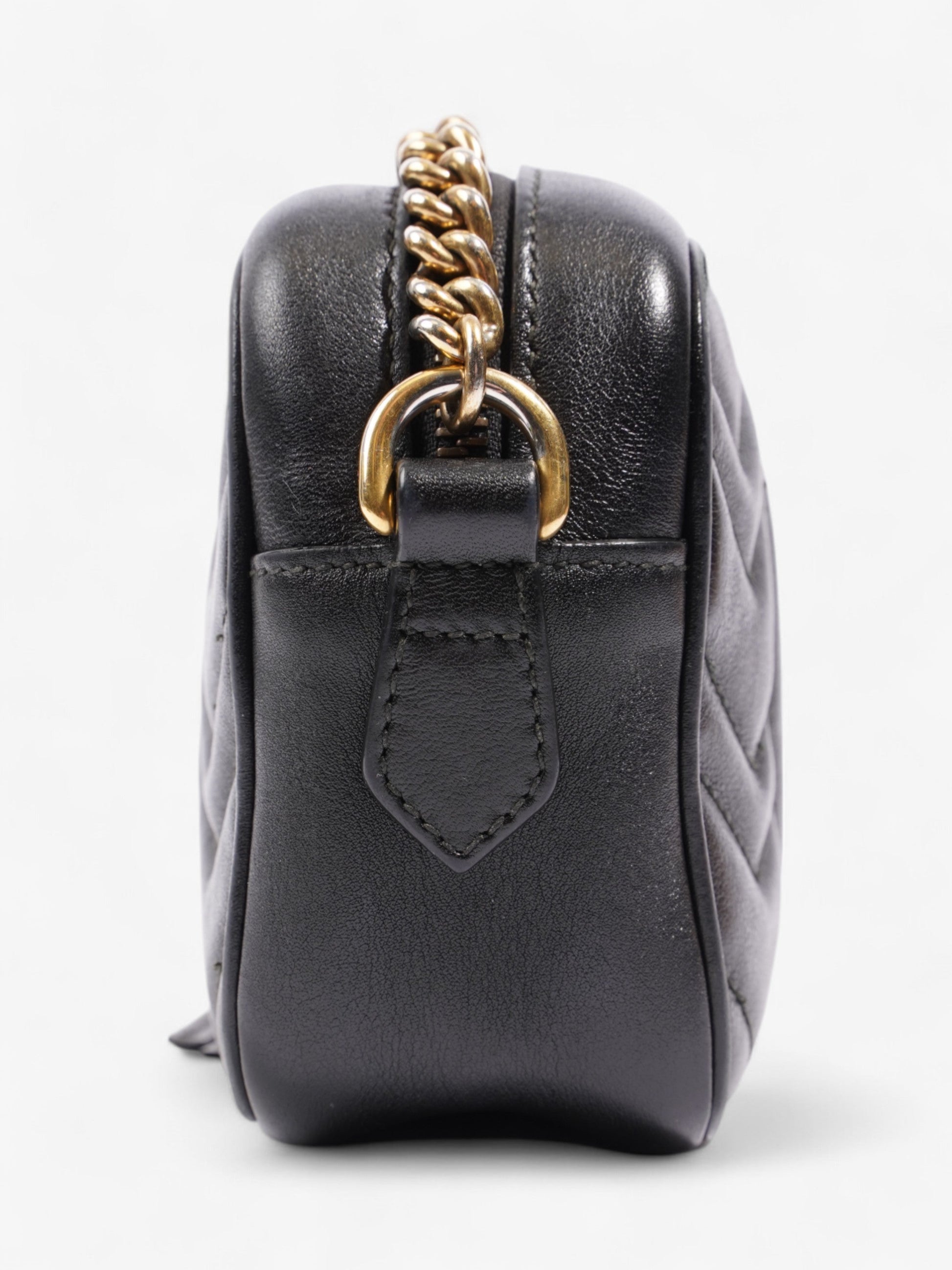 Gucci Marmont Mini Crossbody Bag Leather Matelasse 13
