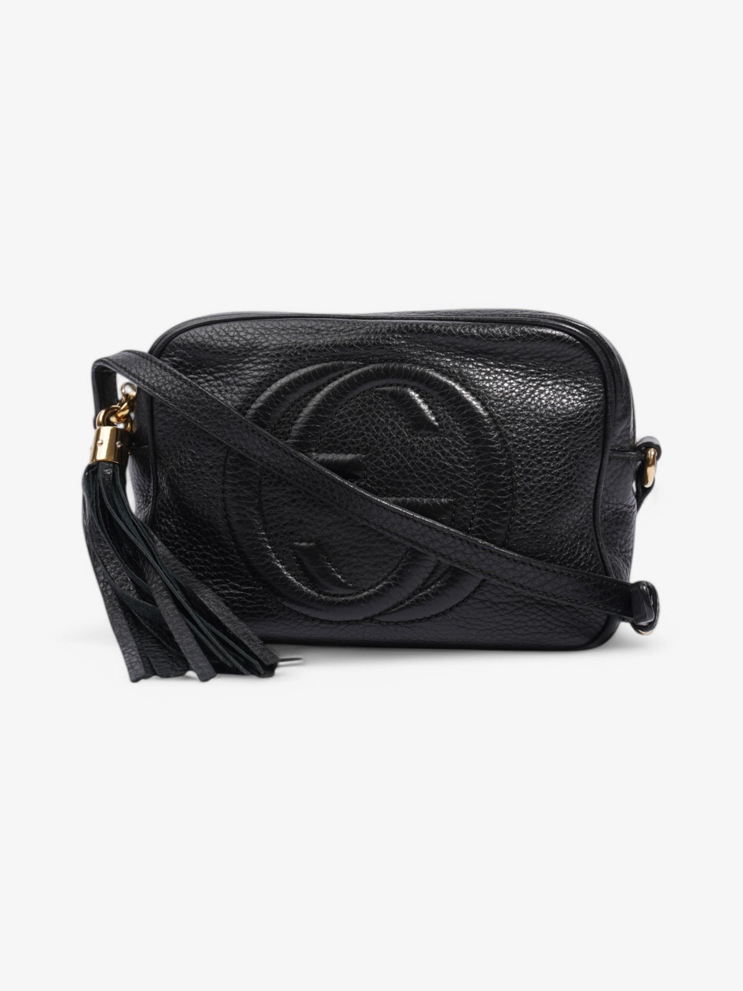 Gucci Soho Disco Bag Calfskin Leather Black Crossbody Bag Small 1