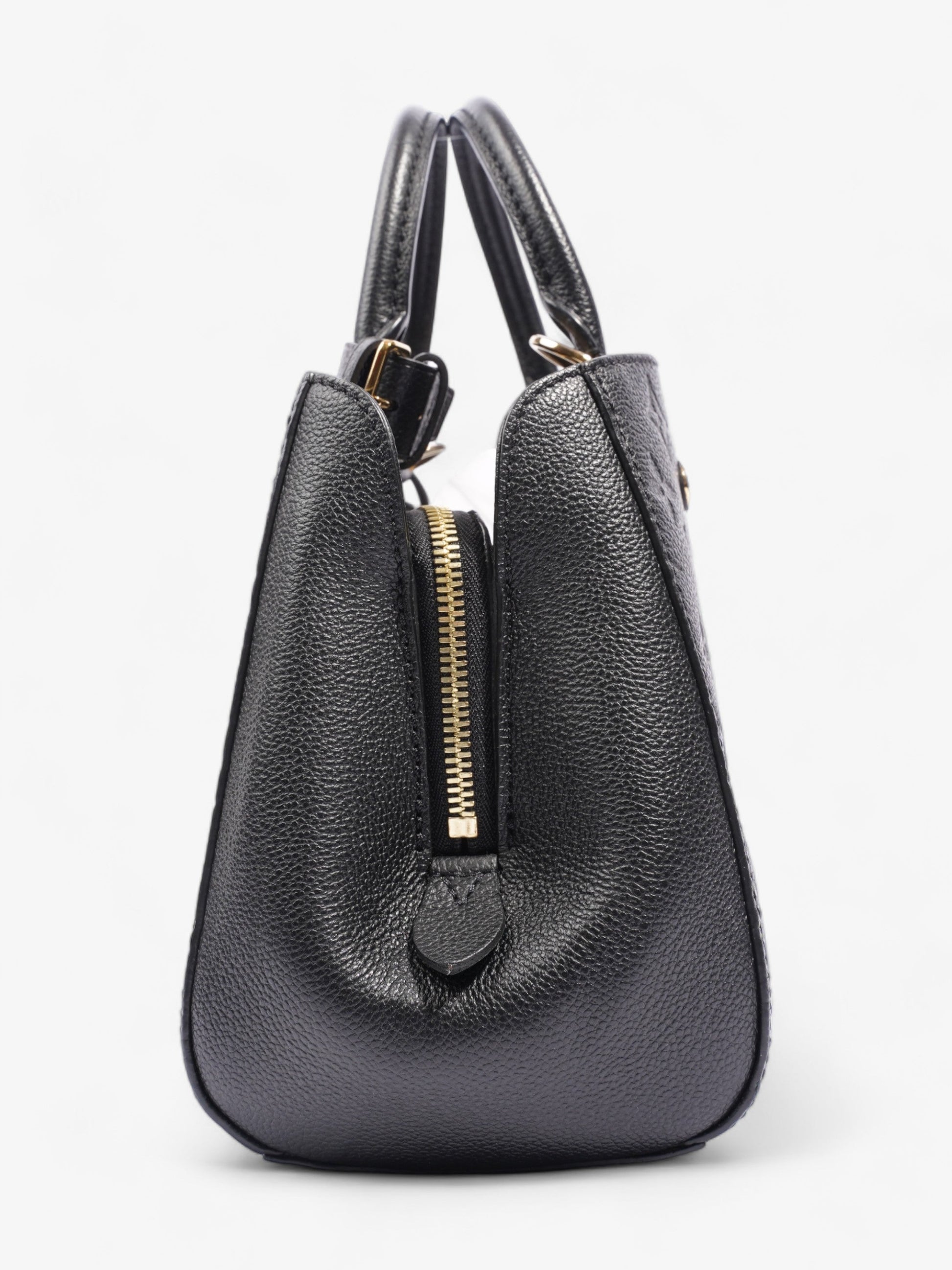 Louis Vuitton Montaigne Bb Empreinte Handbag Leather Black Travel Bag
