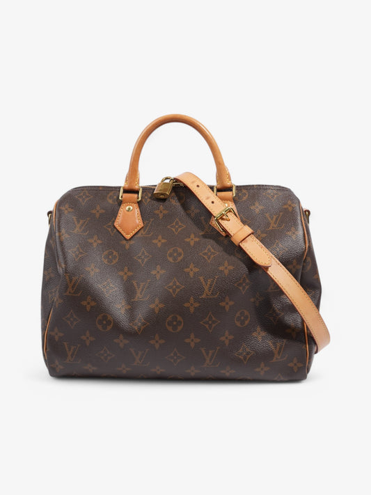 Louis Vuitton Speedy Bandoulière Coated 30 Monogram Canvas Coated Canvas Apparel