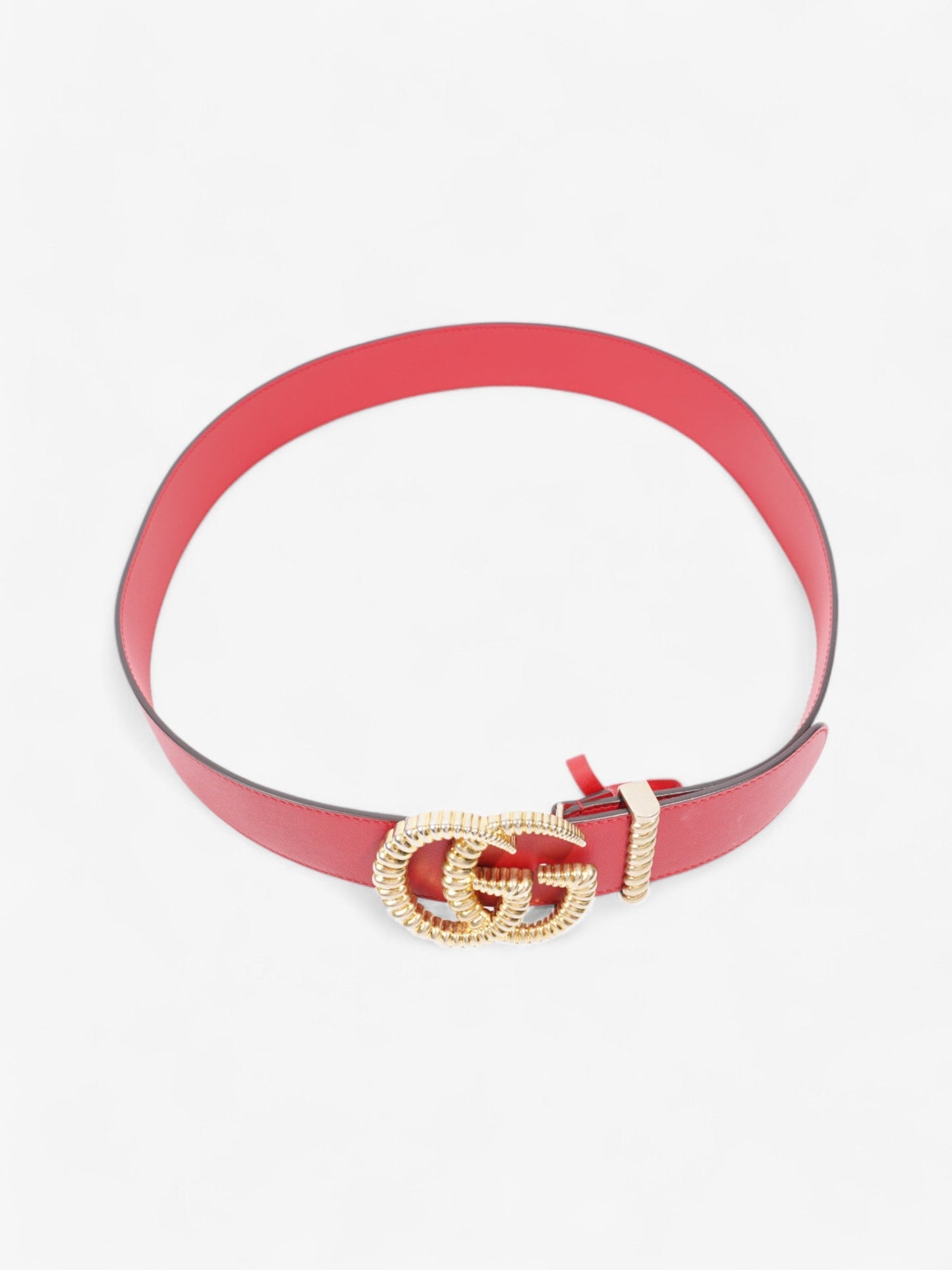 Gucci Torchon Marmont Belt Handbag Leather Red Accessory