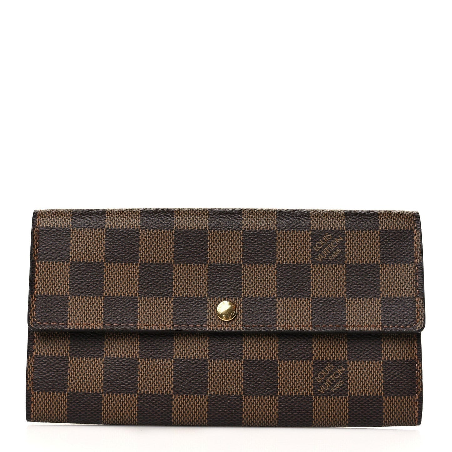 Louis Vuitton EBENE SARAH Damier Wallet Case