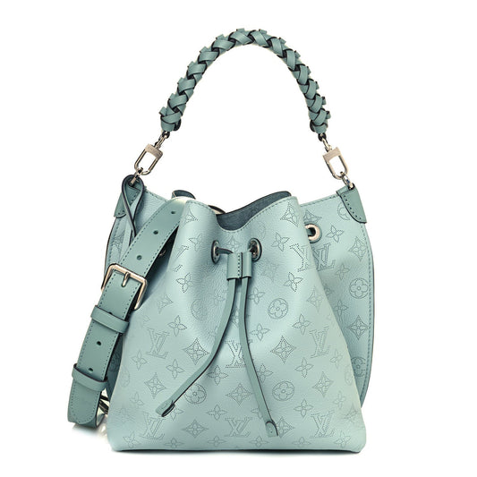 Louis Vuitton MAHINA MURIA VERT BUCKET LAGON Bucket Bag