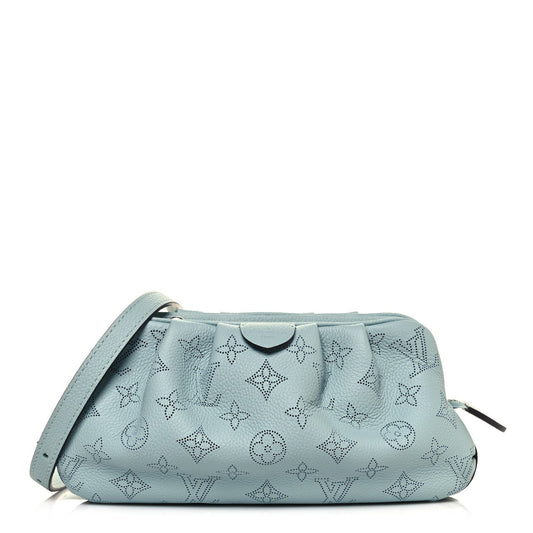 Louis Vuitton MAHINA SCALA VERT LAGON Blue Mini Bag