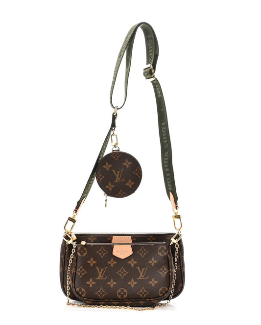 Louis Vuitton MULTI POCHETTE Monogram Clutch Bag Pochette 1