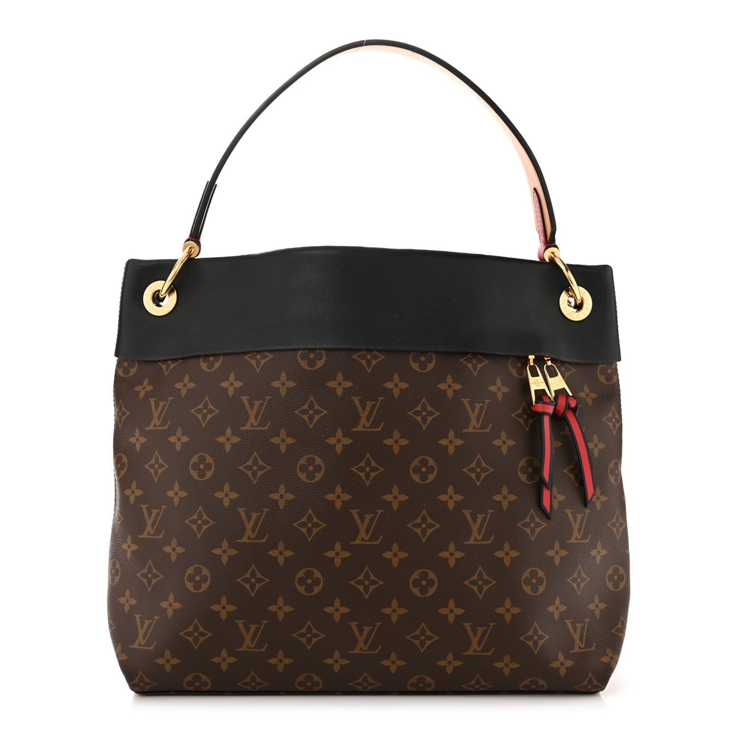 Louis Vuitton HOBO Monogram Black Shoulder Bag