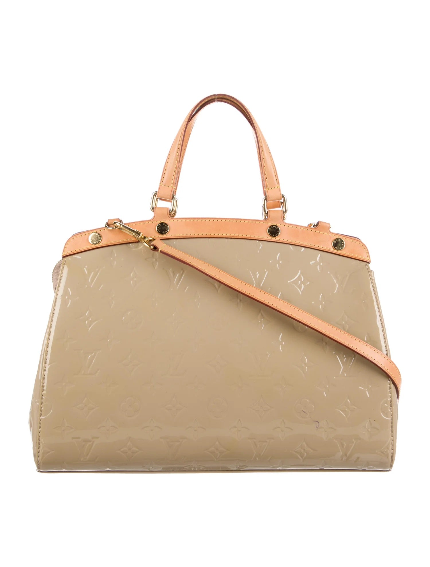 Louis Vuitton BREA MM Vernis Handbag