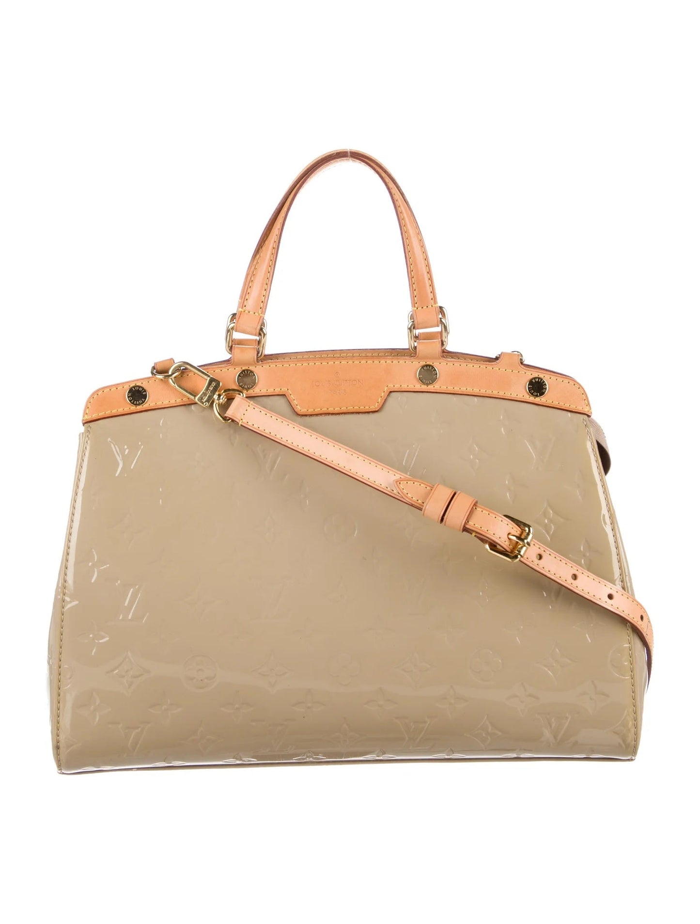 Louis Vuitton BREA MM Vernis Handbag