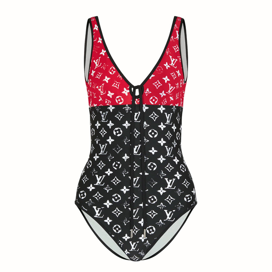 Louis Vuitton JERSEY ONE-PIECE SWIMSUIT Monogram Handbag