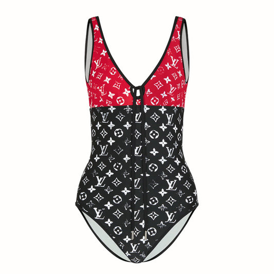 Louis Vuitton JERSEY ONE-PIECE SWIMSUIT Monogram Handbag