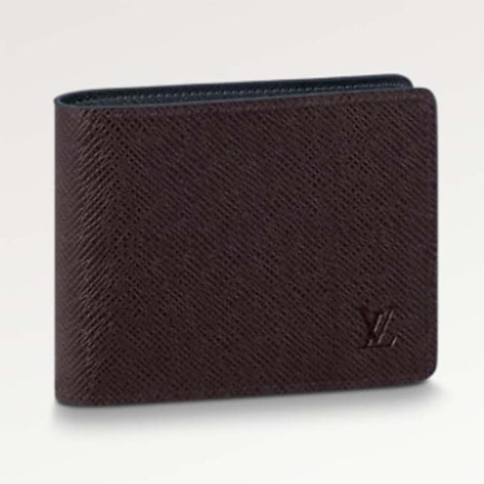 Louis Vuitton TAIGA SLENDER Leather Wallet Case