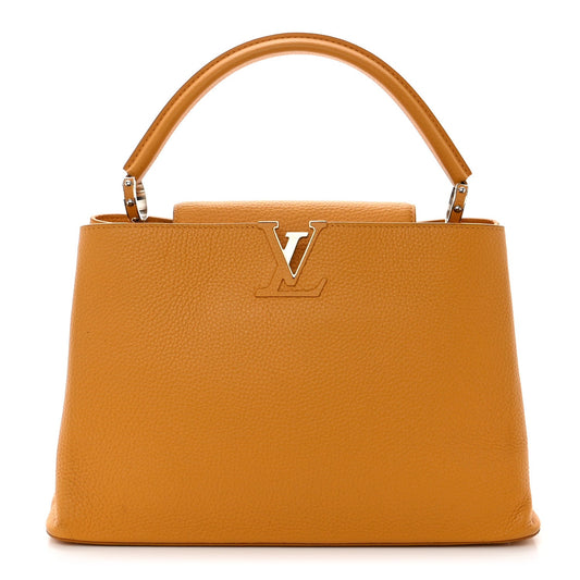 Louis Vuitton Taurillon Capucines Mm Tourenesol Hat