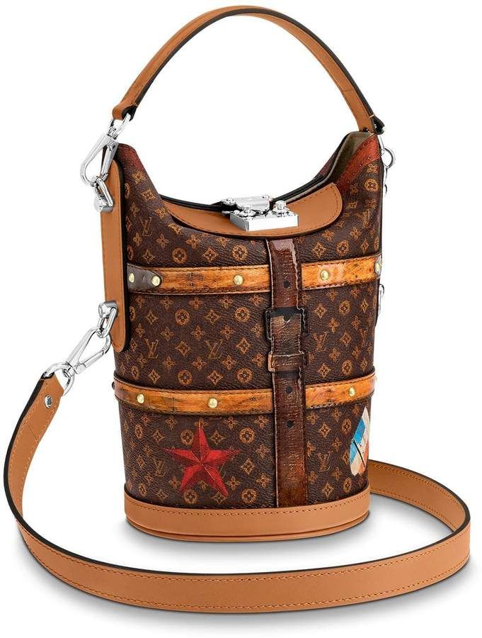 Louis Vuitton TIME TRUNK DUFFLE Monogram Travel Bag
