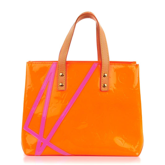 Louis Vuitton X ROBERT WILSON FLOU READE Monogram PM Vernis Tote Bag