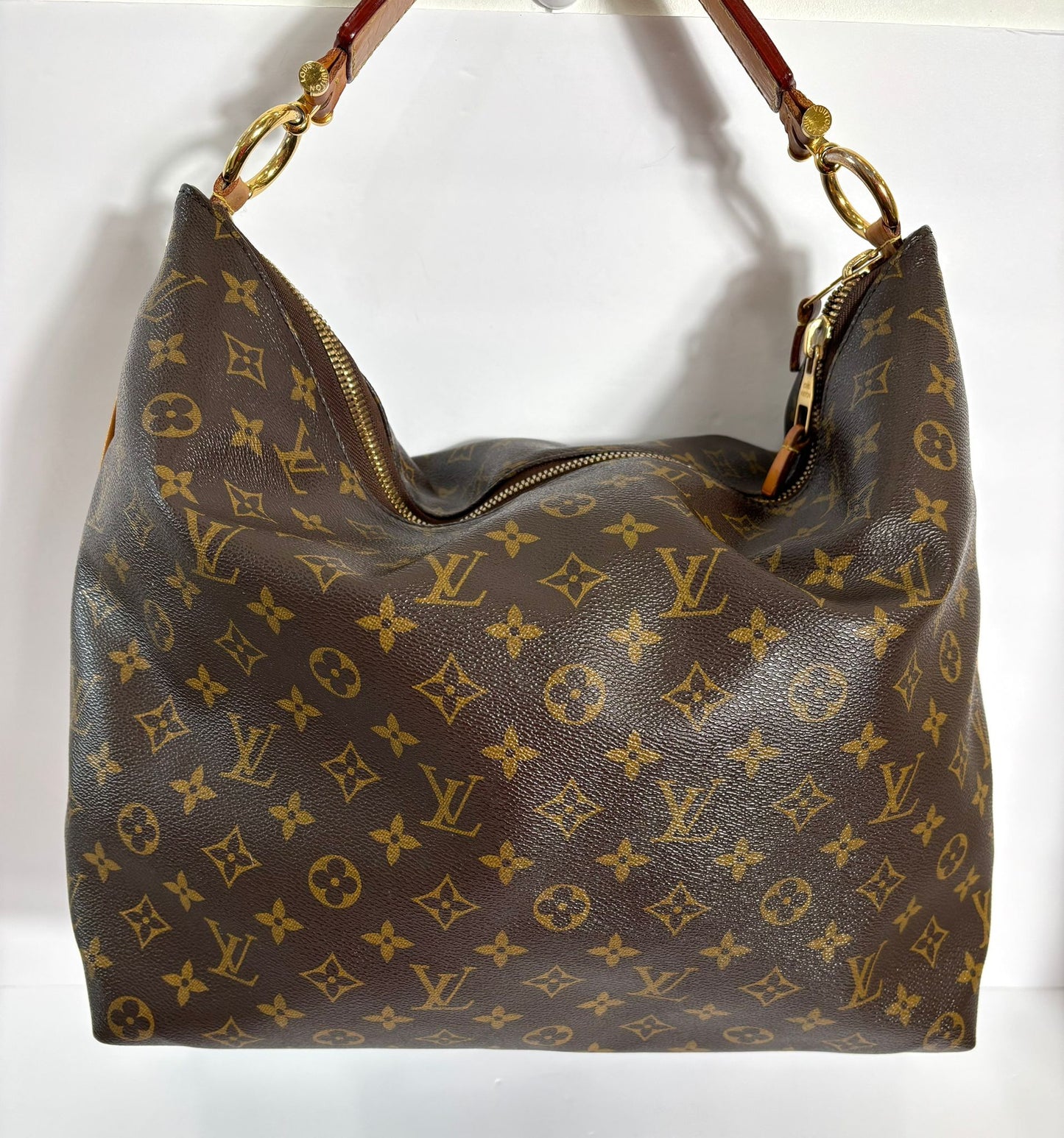 Louis Vuitton SULLY MM Monogram Canvas Handbag Mm Bag