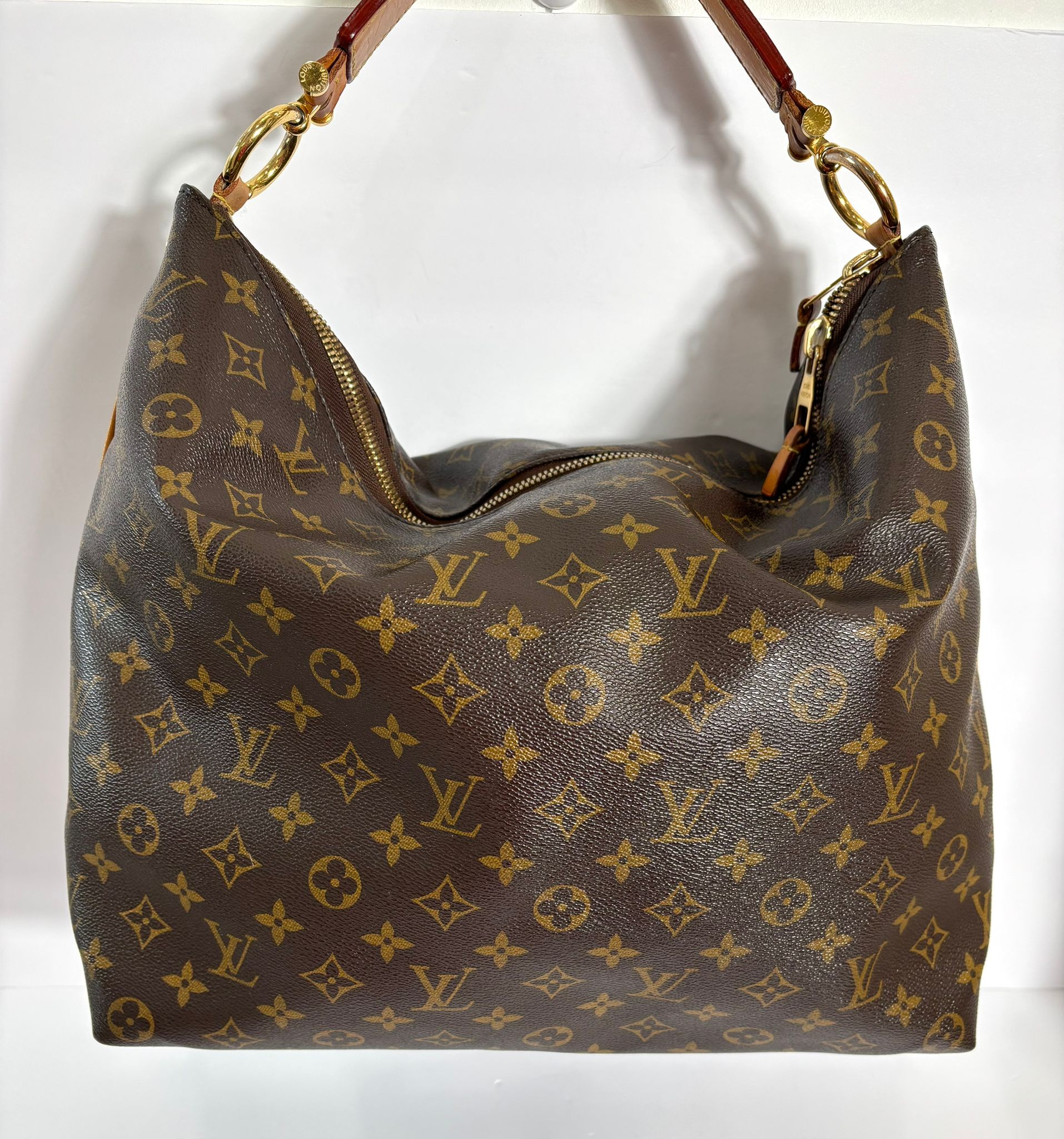 Louis Vuitton SULLY MM Monogram Canvas Handbag Mm Bag