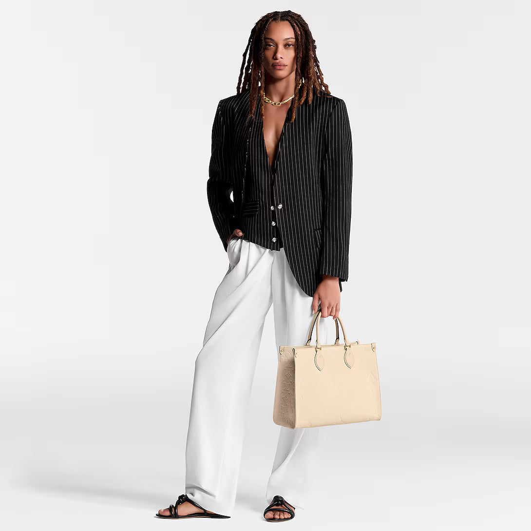 Louis Vuitton ON GO MM Monogram On The Go Handbag