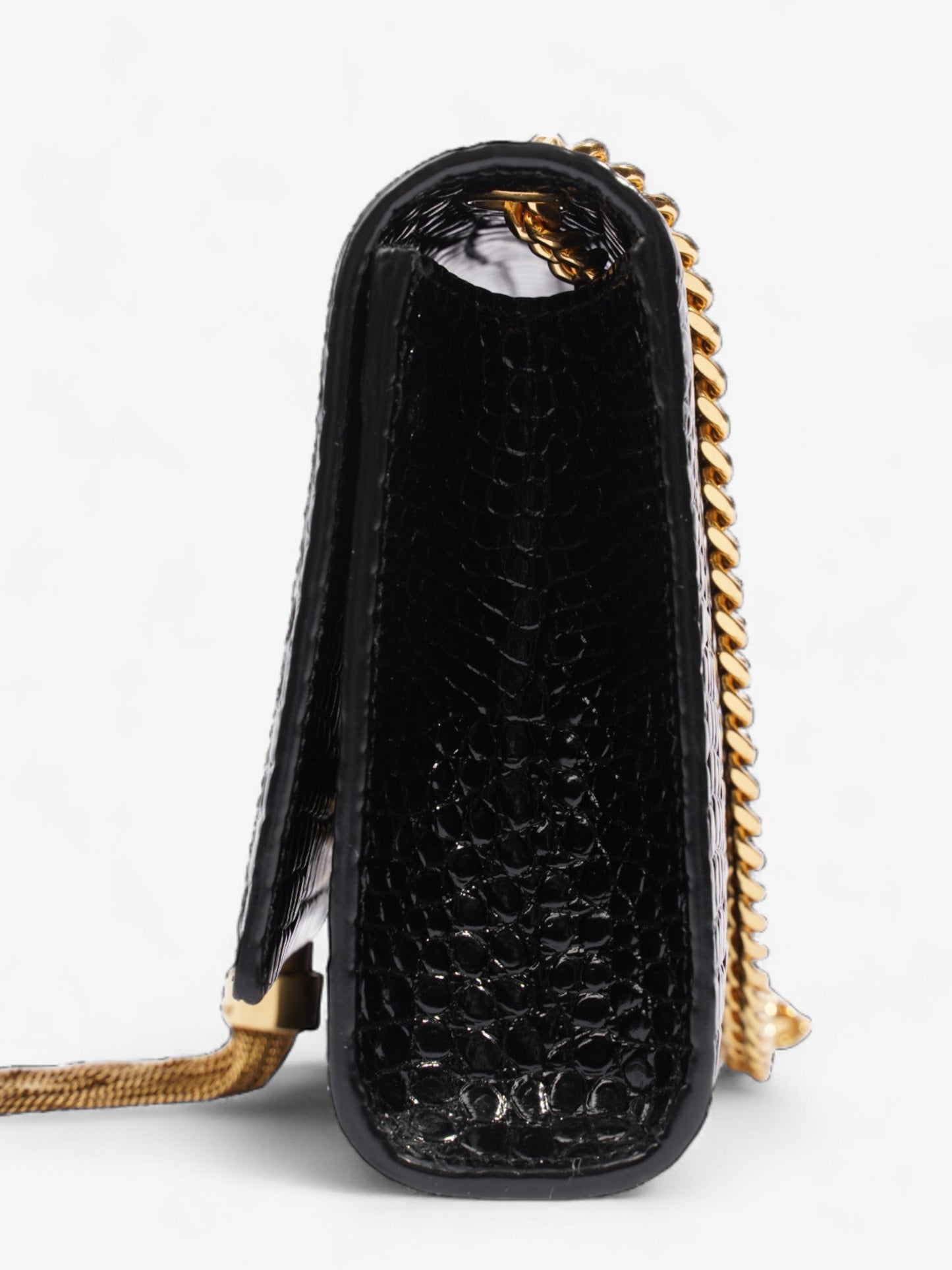 YSL Saint Laurent Kate Tassle Bag Leather Black Small Shoulder Bag