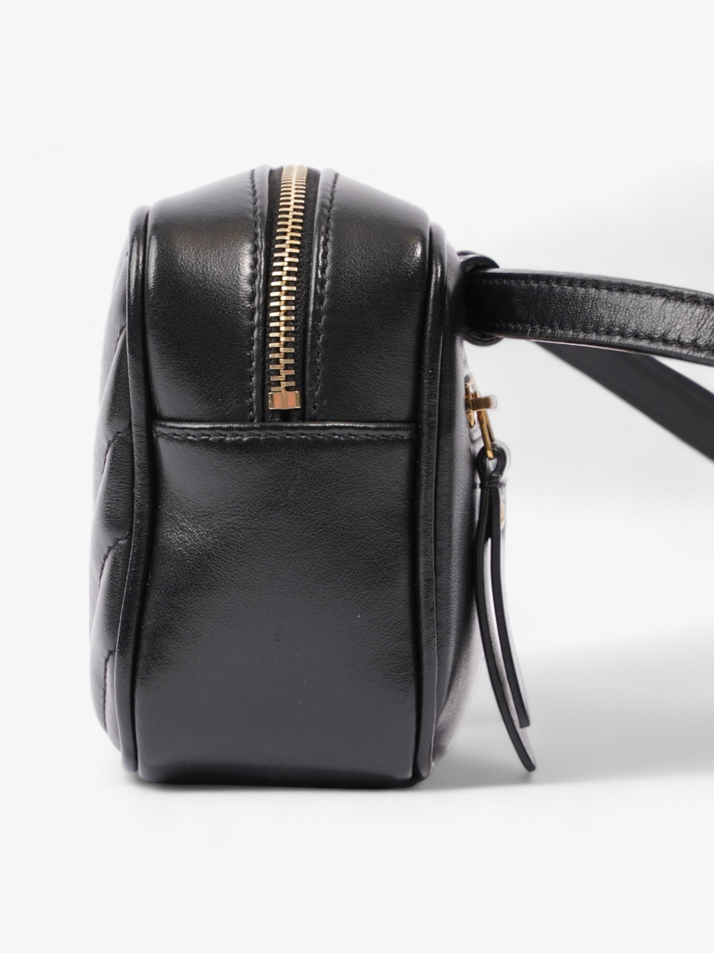 YSL Saint Laurent Lou Belt Bag Calfskin Leather Black Black Calfskin Leather