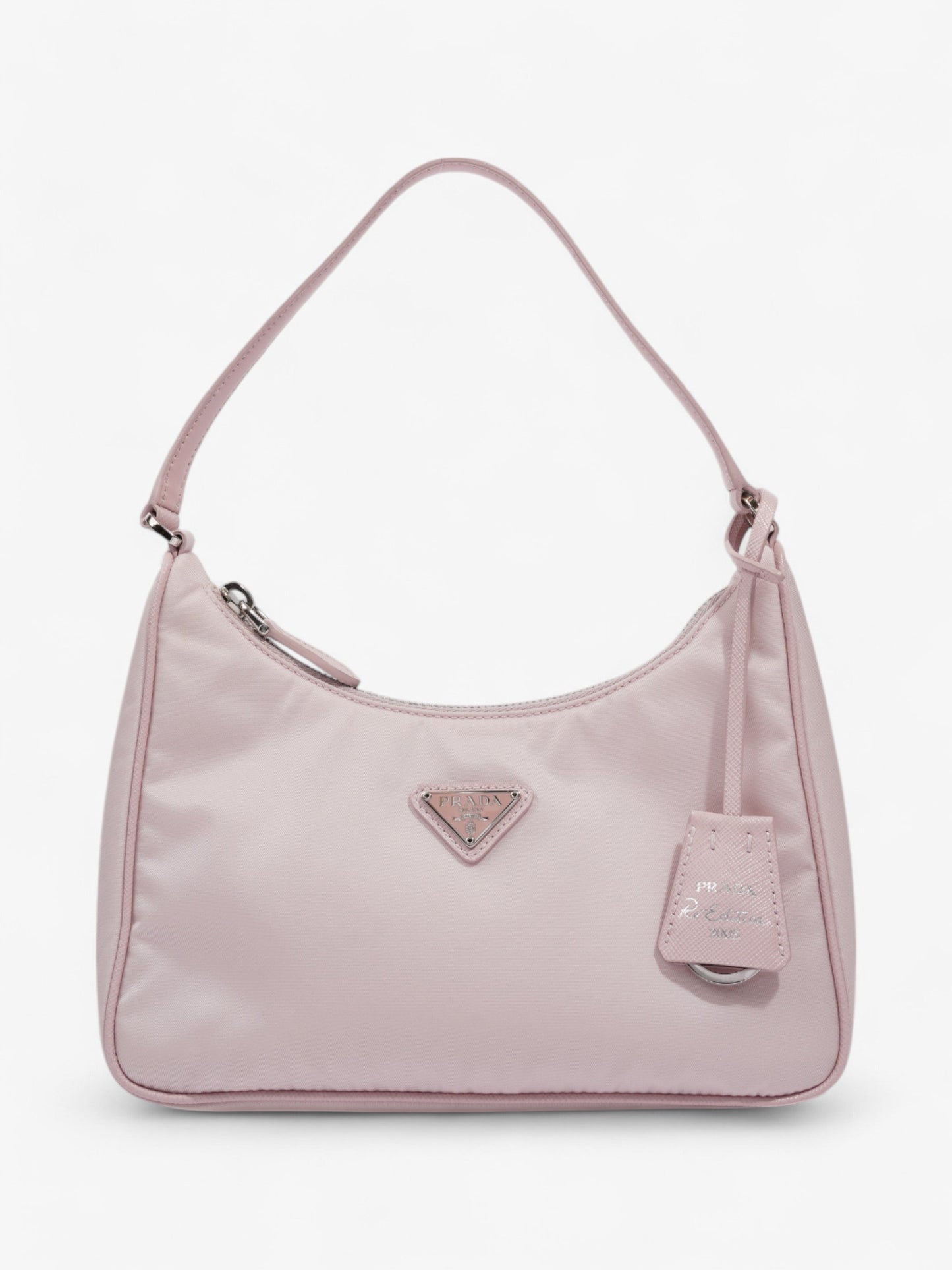 Prada Re Edition Shoulder Bag Nylon Pink Baby