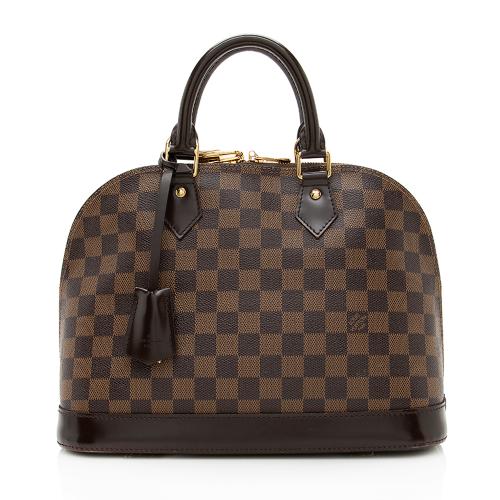 Louis Vuitton EBENE ALMA PM Damier Handbag