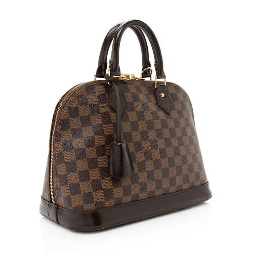 Louis Vuitton EBENE ALMA PM Damier Handbag