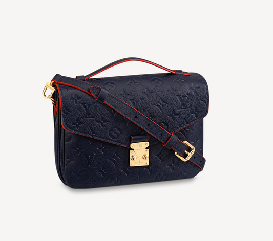 Louis Vuitton Métis Pochette Empreinte Leather Metis Clutch Bag