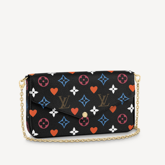 Louis Vuitton Game On Pochette Felicie Monogram Clutch Bag