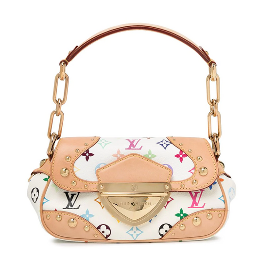 Louis Vuitton Marilyn Monogram Multicolor White Handbag