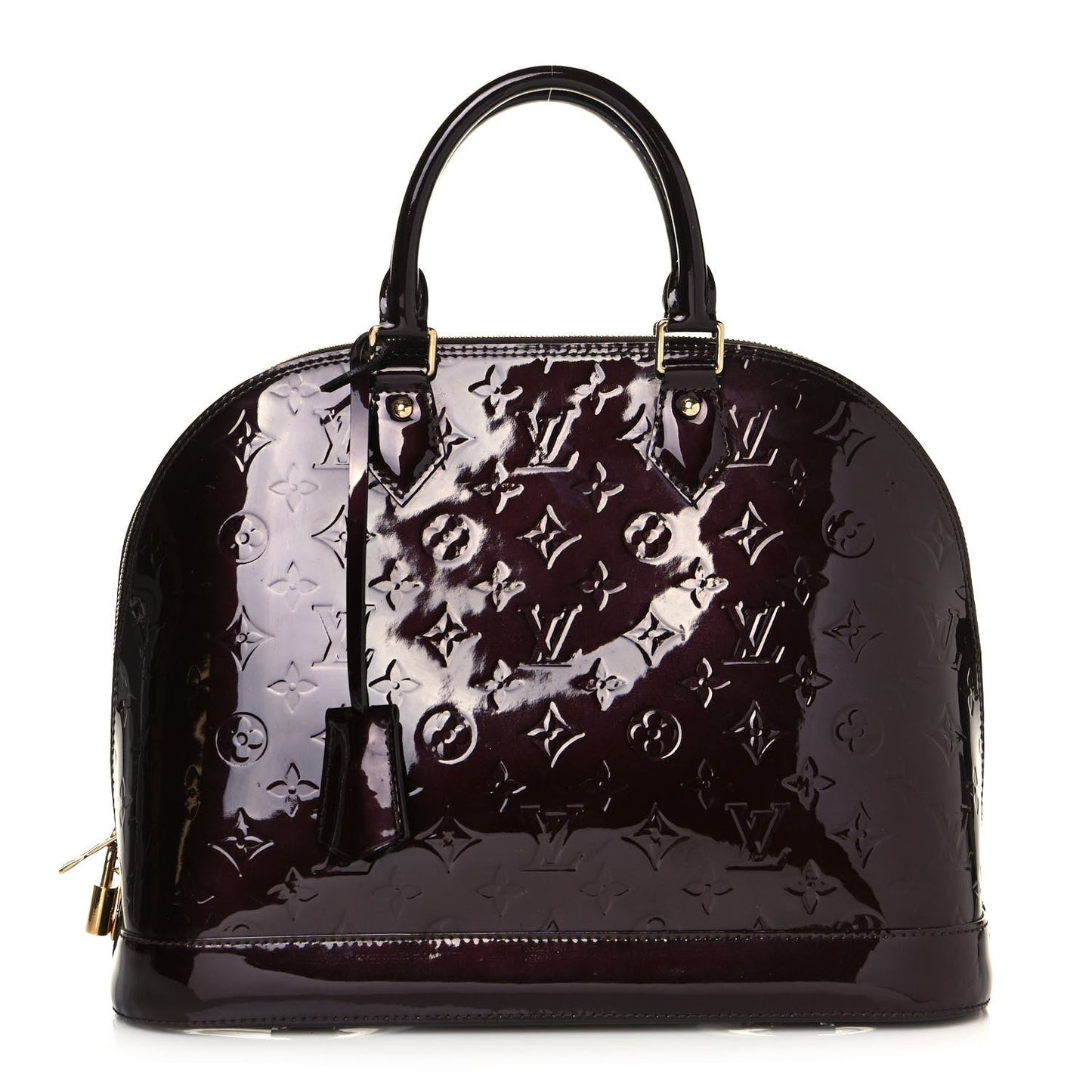 Louis Vuitton ALMA AMARANTE GM Vernis Handbag