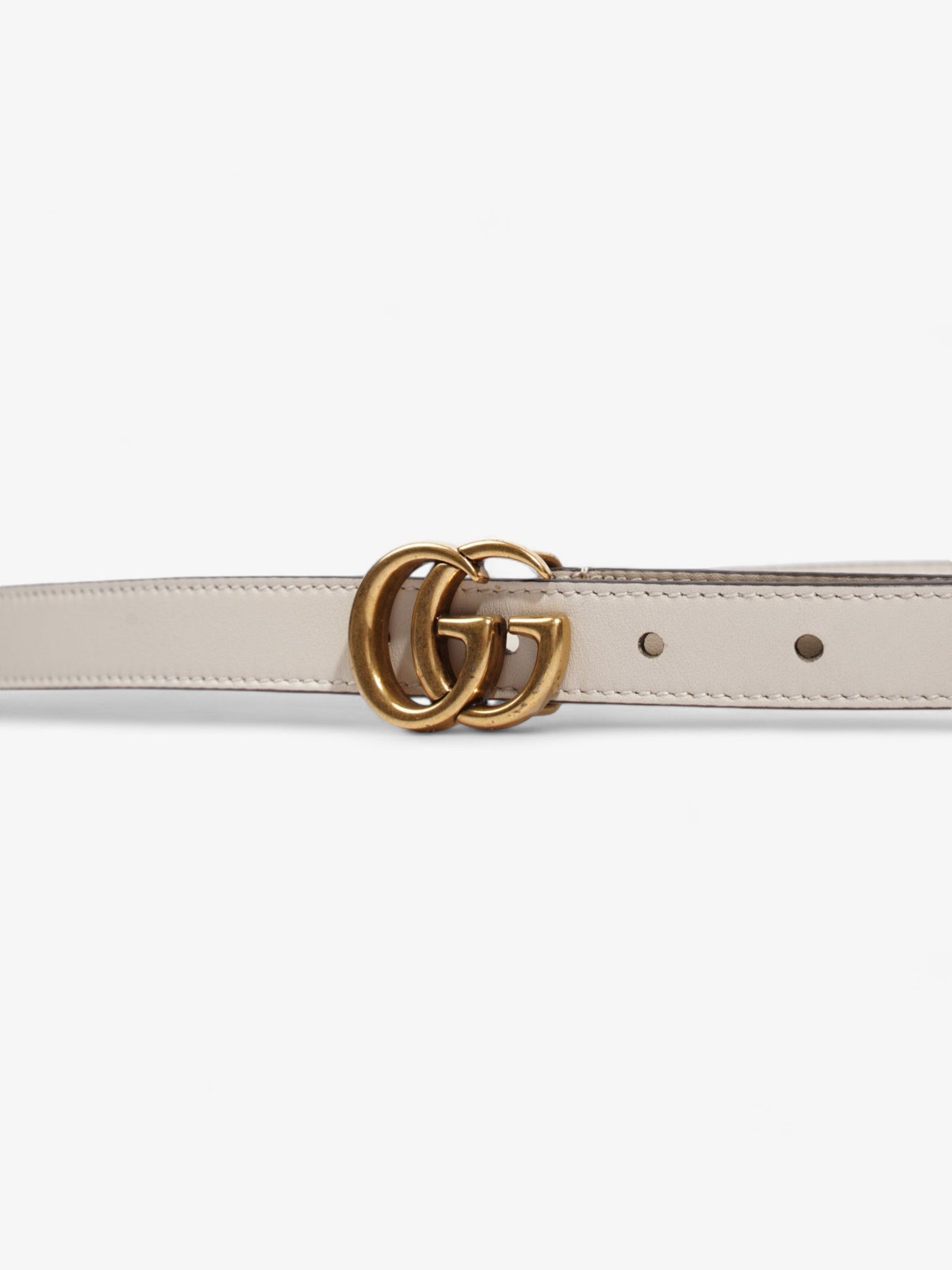Gucci Marmont Thin Belt Handbag Leather Gold Accessory