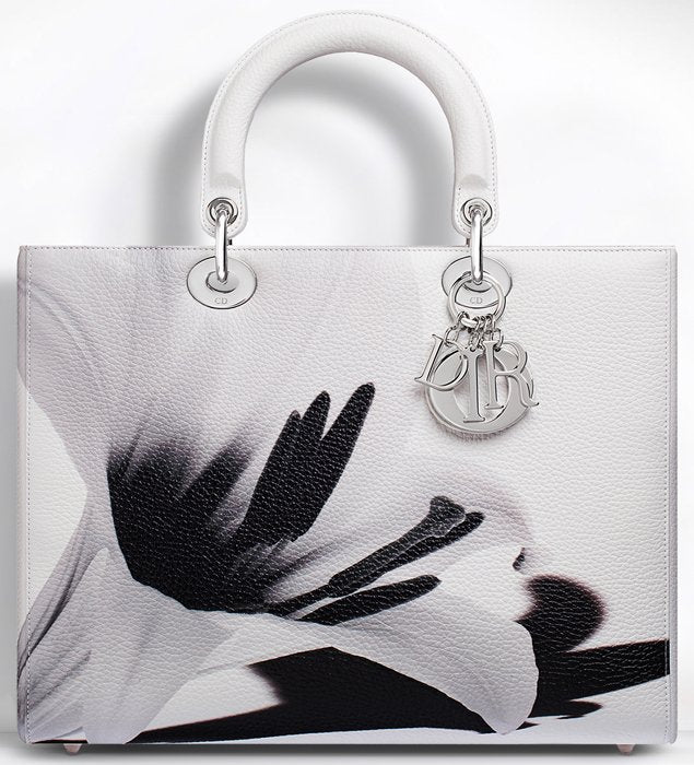 Dior Lady Floral Bag Large Travel Bag