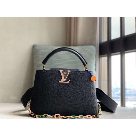 Louis Vuitton Capucines Bb Hand Bag Travel Bag Bag Bgmp1560