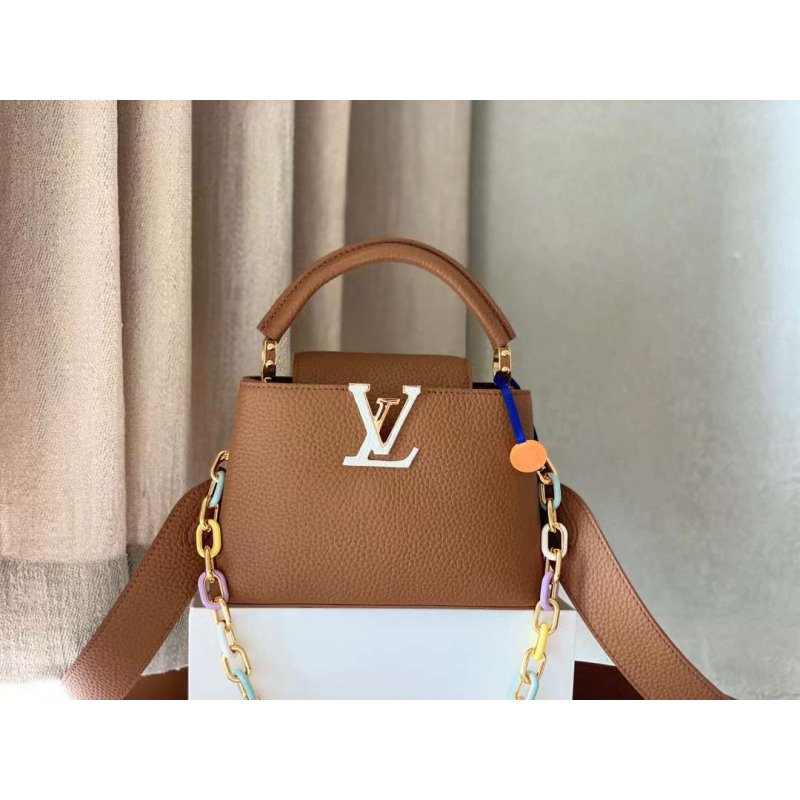 Louis Vuitton Capucines Bb Hand Bag Travel Bag Bag Bgmp1563