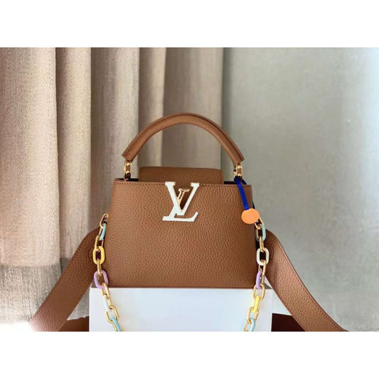 Louis Vuitton Capucines Bb Hand Bag Travel Bag Bag Bgmp1563