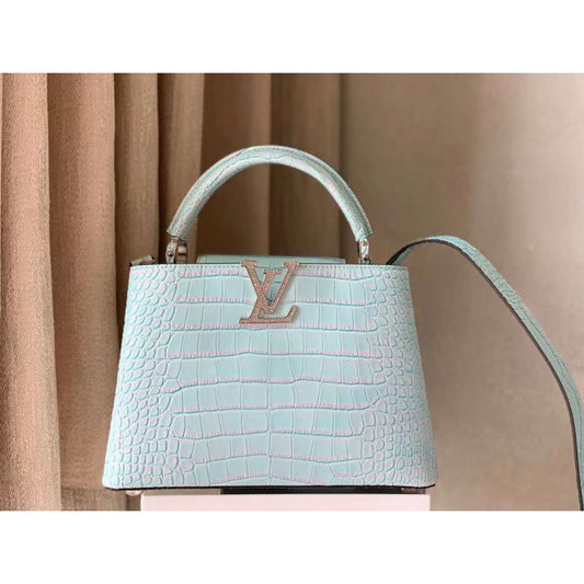 Louis Vuitton Capucines Bb Hand Bag Travel Bag Bag Bgmp1580
