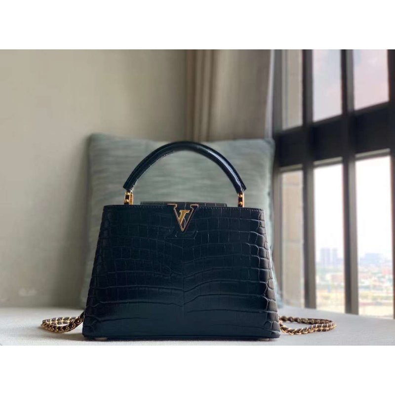 Louis Vuitton Capucines Bb Hand Bag Travel Bag Bag Bgmp1586