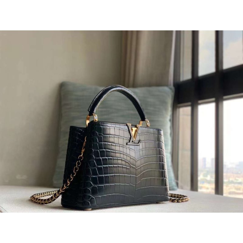 Louis Vuitton Capucines Bb Hand Bag Travel Bag Bag Bgmp1586