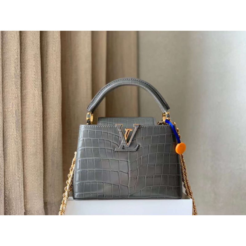 Louis Vuitton Capucines Bb Hand Bag Travel Bag Bag Bgmp1587