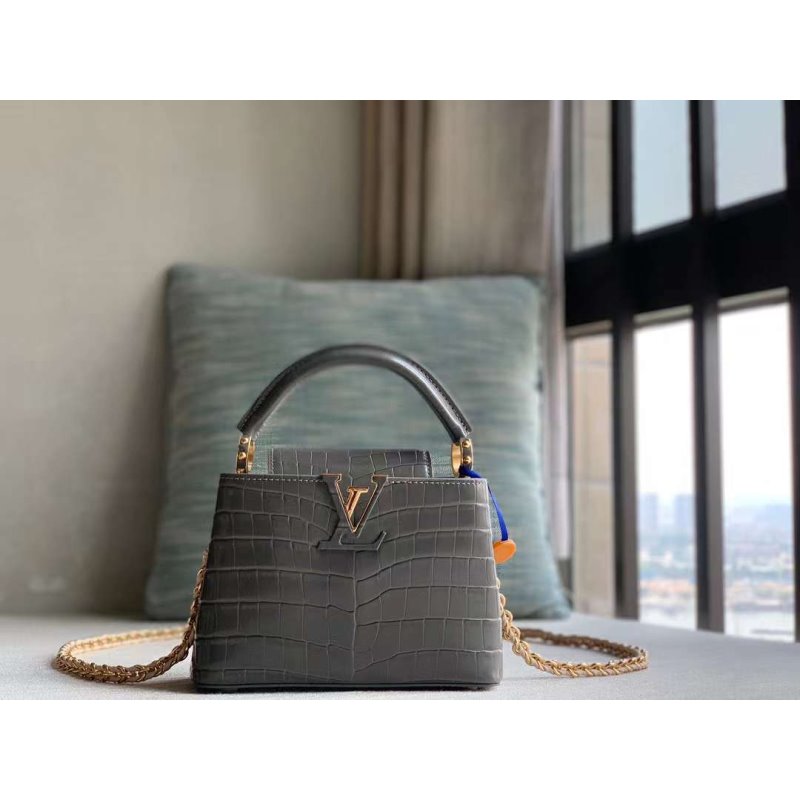 Louis Vuitton Capucines Bb Hand Bag Travel Bag Bag Bgmp1587