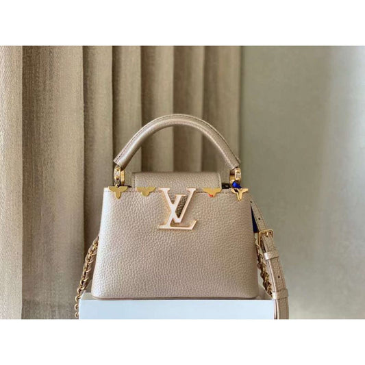 Louis Vuitton Capucines Bb Hand Bag Travel Bag Bag Bgmp1589