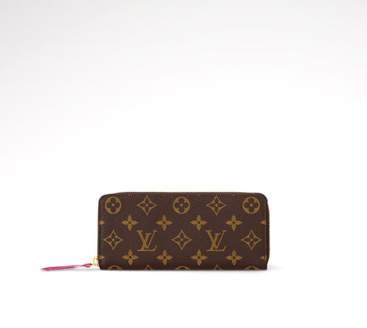 Louis Vuitton CLEMENCE LONG Monogram Wallet Case