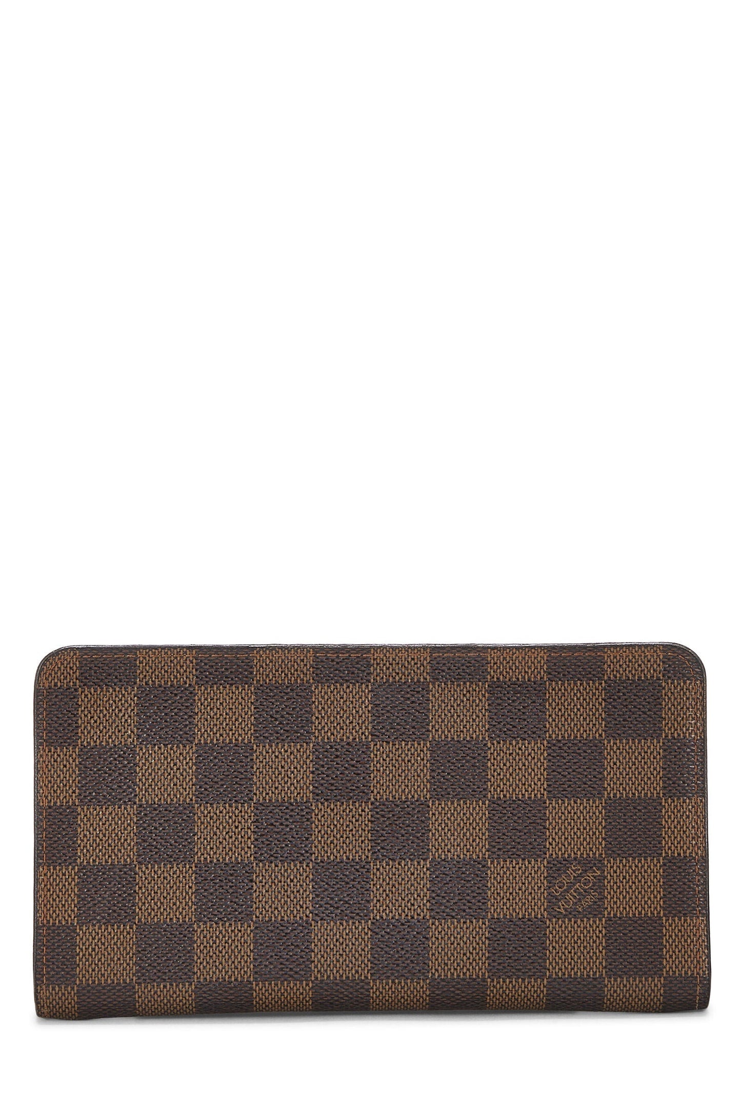 Louis Vuitton EBENE PORTE MONNAIE ZIPPY Damier Wallet Case