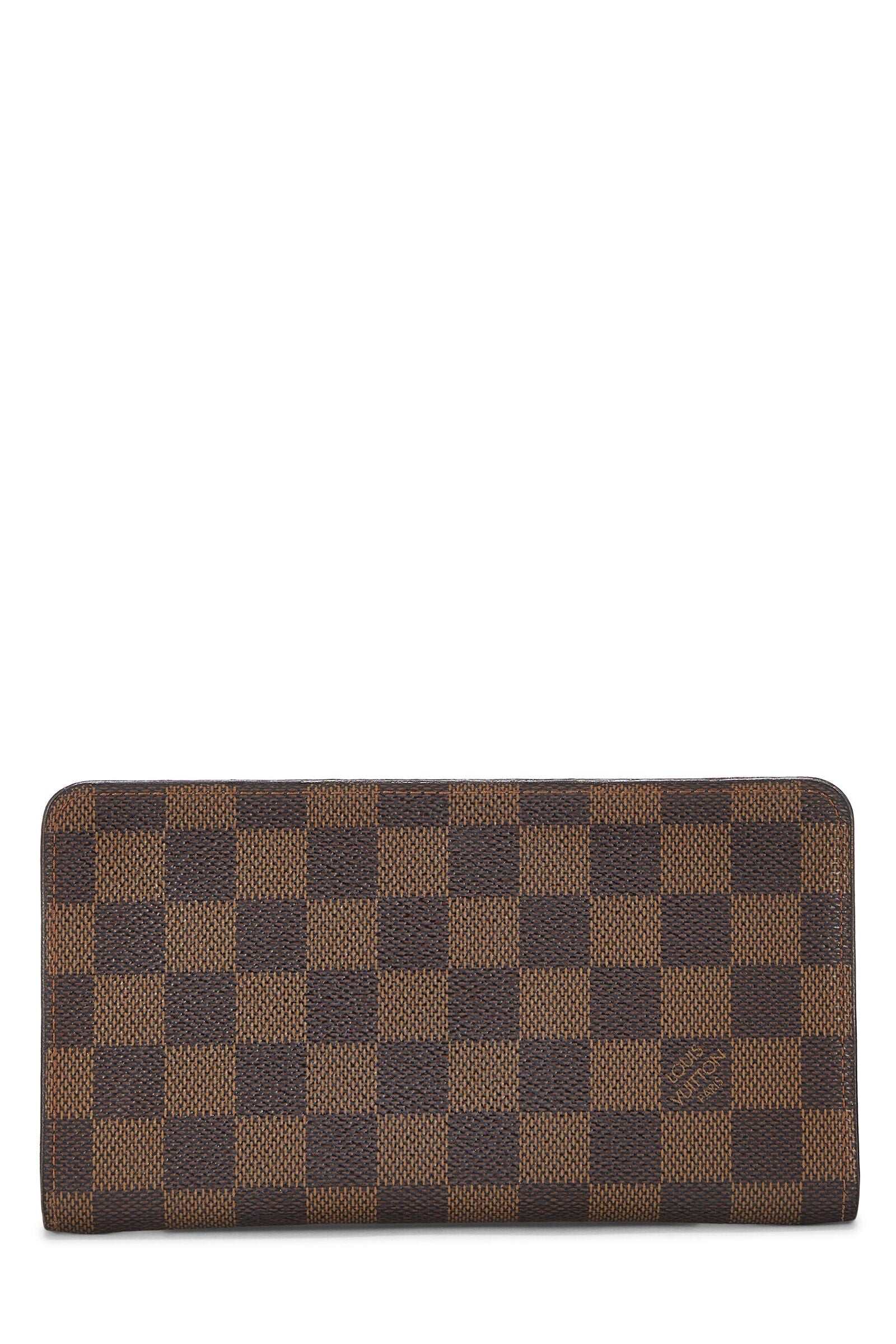 Louis Vuitton EBENE PORTE MONNAIE ZIPPY Damier Wallet Case