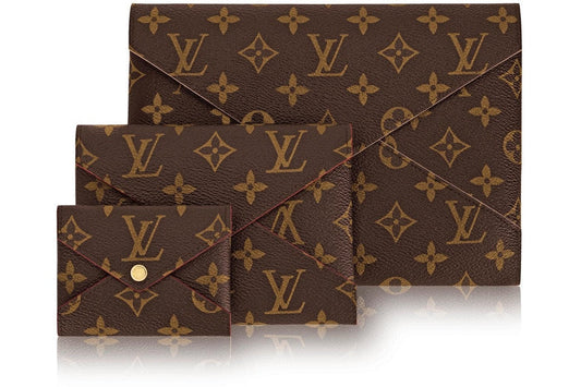 Louis Vuitton KIRIGAMI POCHETTE SET Monogram Clutch Bag